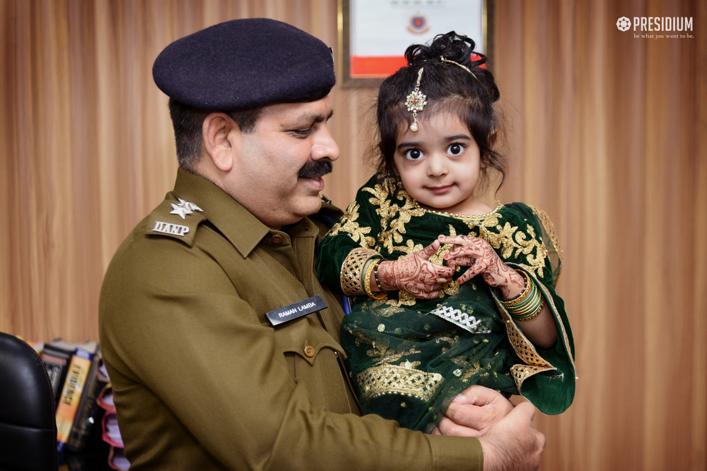 Presidium Punjabi Bagh, PRESIDIANS VISIT LOCAL POLICE STATION TO CELEBRATE APPRECIATION DAY